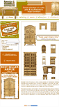 Mobile Screenshot of gonzalezrusticfurniture.com